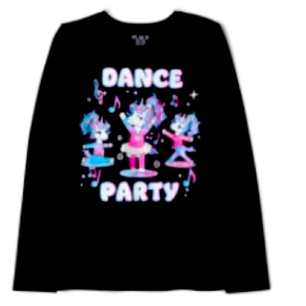 Dance party long sleeve 10/12